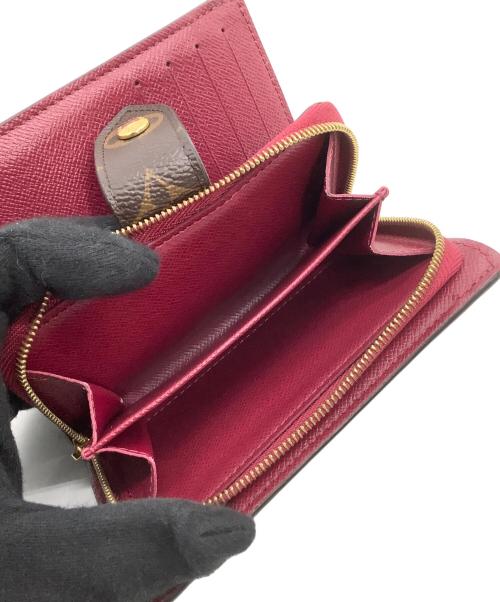 LOUIS VUITTON（ルイ ヴィトン）LOUIS VUITTON (ルイ ヴィトン) 2つ折り財布 ポルトフォイユ・ジュリエット ブラウンの古着・服飾アイテム
