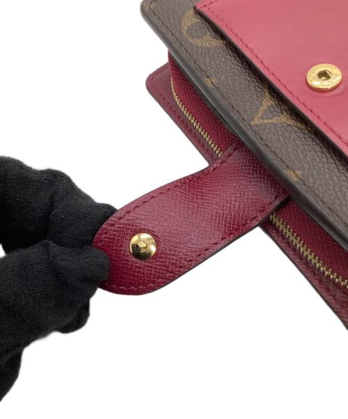 LOUIS VUITTON（ルイ ヴィトン）LOUIS VUITTON (ルイ ヴィトン) 2つ折り財布 ポルトフォイユ・ジュリエット ブラウンの古着・服飾アイテム