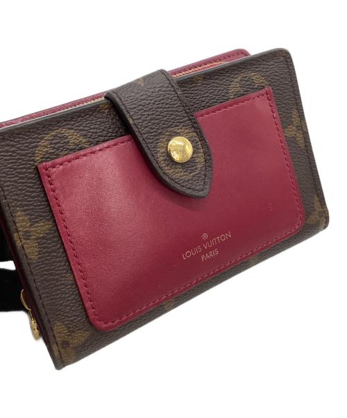 LOUIS VUITTON（ルイ ヴィトン）LOUIS VUITTON (ルイ ヴィトン) 2つ折り財布 ポルトフォイユ・ジュリエット ブラウンの古着・服飾アイテム