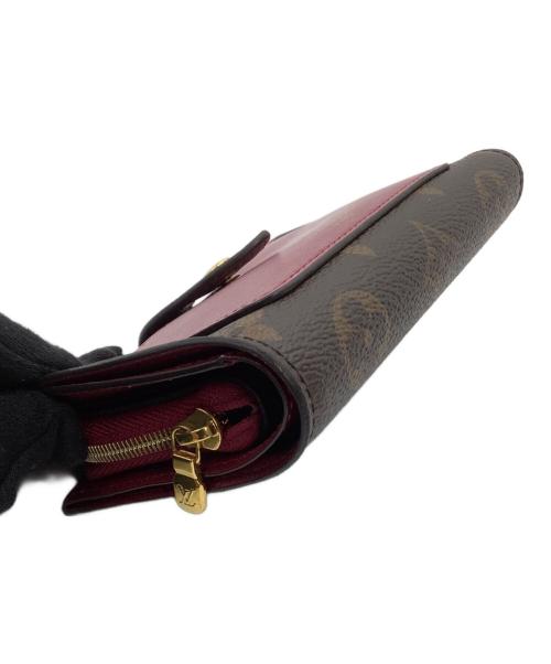 LOUIS VUITTON（ルイ ヴィトン）LOUIS VUITTON (ルイ ヴィトン) 2つ折り財布 ポルトフォイユ・ジュリエット ブラウンの古着・服飾アイテム