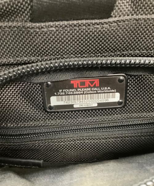 TUMI（トゥミ）TUMI (トゥミ) ブリーフケース ブラックの古着・服飾アイテム
