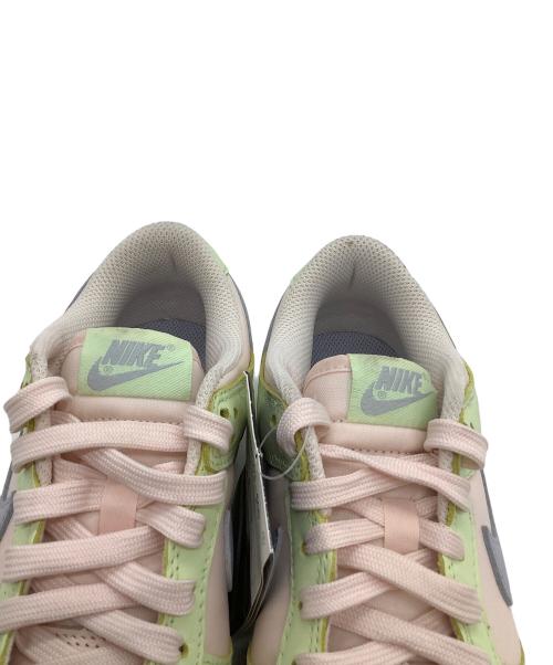 NIKE（ナイキ）NIKE (ナイキ) ローカットスニーカー Women's Dunk Low ピンク×イエロー サイズ:22.5 未使用品の古着・服飾アイテム