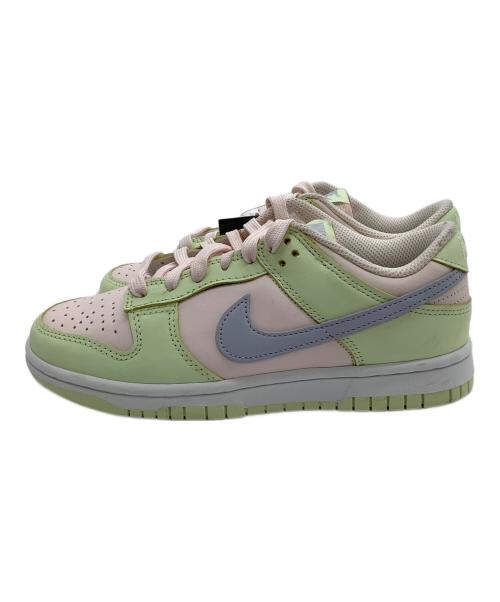 NIKE（ナイキ）NIKE (ナイキ) ローカットスニーカー Women's Dunk Low ピンク×イエロー サイズ:22.5 未使用品の古着・服飾アイテム