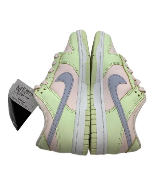 NIKE（ナイキ）NIKE (ナイキ) ローカットスニーカー Women's Dunk Low ピンク×イエロー サイズ:22.5 未使用品の古着・服飾アイテム