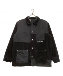 HUF（ハフ）の古着「コーデュロイジャケット　SEPARATOR JACKET」｜ブラック