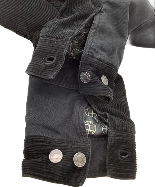 HUF（ハフ）HUF (ハフ) コーデュロイジャケット　SEPARATOR JACKET ブラック サイズ:Mの古着・服飾アイテム