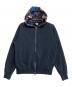 A BATHING APE（アベイシングエイプ）の古着「ジップパーカー　初期・フランケンタグ」｜ネイビー