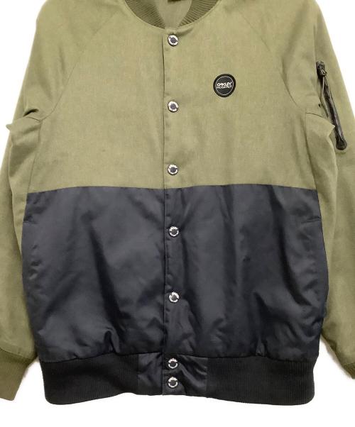 OAKLEY（オークリー）OAKLEY (オークリー) 中綿コーチジャケット 	FACTORY PILOT カーキ サイズ:Sの古着・服飾アイテム