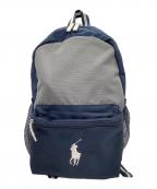 POLO RALPH LAURENポロ・ラルフローレン）の古着「リュック」｜ネイビー×グレー