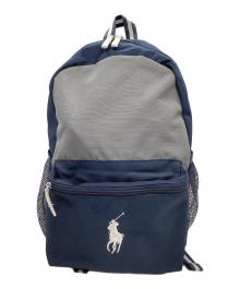 POLO RALPH LAUREN（ポロ・ラルフローレン）の古着「リュック」｜ネイビー×グレー