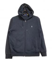POLO RALPH LAUREN（ポロ・ラルフローレン）の古着「ジップパーカー」｜ネイビー