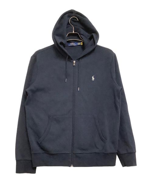 POLO RALPH LAUREN（ポロ・ラルフローレン）POLO RALPH LAUREN (ポロ・ラルフローレン) ジップパーカー ネイビー サイズ:Mの古着・服飾アイテム