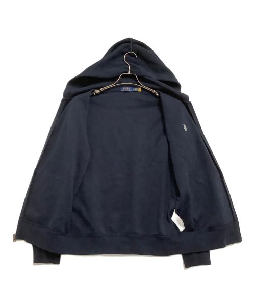 POLO RALPH LAUREN（ポロ・ラルフローレン）POLO RALPH LAUREN (ポロ・ラルフローレン) ジップパーカー ネイビー サイズ:Mの古着・服飾アイテム