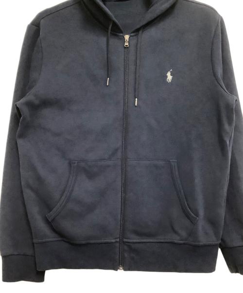 POLO RALPH LAUREN（ポロ・ラルフローレン）POLO RALPH LAUREN (ポロ・ラルフローレン) ジップパーカー ネイビー サイズ:Mの古着・服飾アイテム