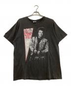 Hanesヘインズ）の古着「プリントTシャツ　MARTY・STUART　90s」｜ブラック