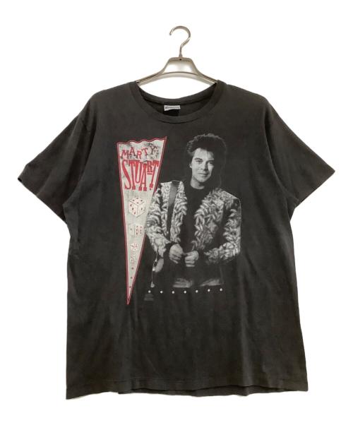 Hanes（ヘインズ）Hanes (ヘインズ) プリントTシャツ　MARTY・STUART　90s ブラック サイズ:XLの古着・服飾アイテム