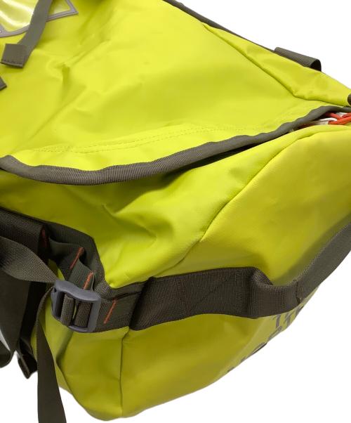 THE NORTH FACE（ザ ノース フェイス）THE NORTH FACE (ザ ノース フェイス) ダッフルバッグ　ベースキャンプダッフル 黄緑の古着・服飾アイテム