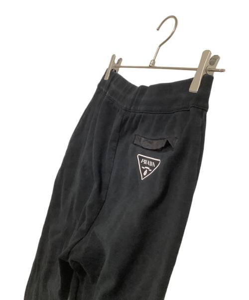 PRADA（プラダ）PRADA (プラダ) スウェットパンツ ブラック サイズ:Sの古着・服飾アイテム