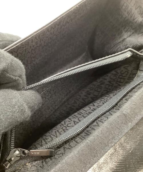 VERSACE（ヴェルサーチェ）VERSACE (ヴェルサーチェ) バニティバッグ　サンバースト ブラックの古着・服飾アイテム