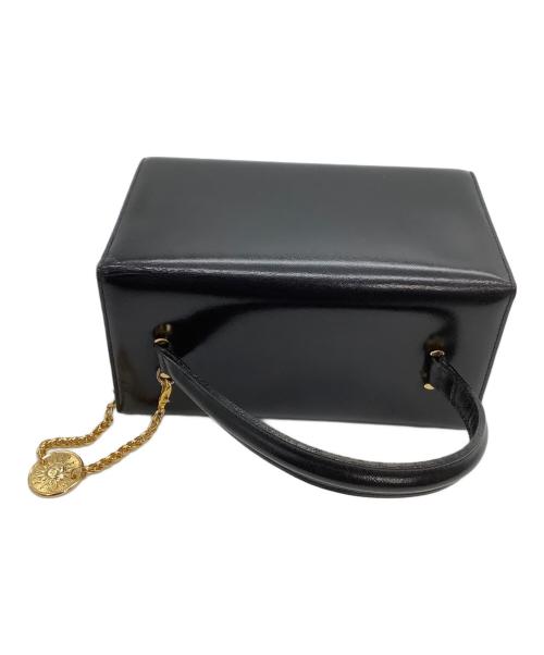 VERSACE（ヴェルサーチェ）VERSACE (ヴェルサーチェ) バニティバッグ　サンバースト ブラックの古着・服飾アイテム
