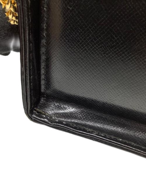 VERSACE（ヴェルサーチェ）VERSACE (ヴェルサーチェ) バニティバッグ　サンバースト ブラックの古着・服飾アイテム