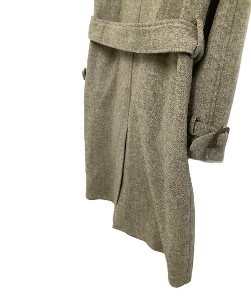 Harris Tweed（ハリスツイード）Harris Tweed (ハリスツイード) ステンカラーコート グレー サイズ:38の古着・服飾アイテム