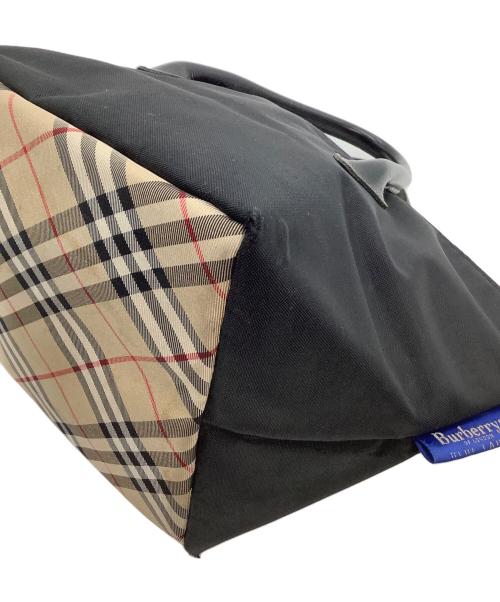burberrys of london blue label（バーバリー ロンドン）burberrys of london blue label (バーバリー ロンドン) ミニトートバッグ ブラックの古着・服飾アイテム