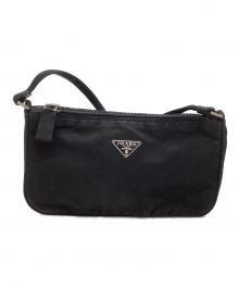 PRADA（プラダ）の古着「アクセサリーポーチ」｜ブラック