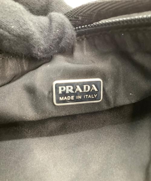 PRADA（プラダ）PRADA (プラダ) アクセサリーポーチ ブラックの古着・服飾アイテム