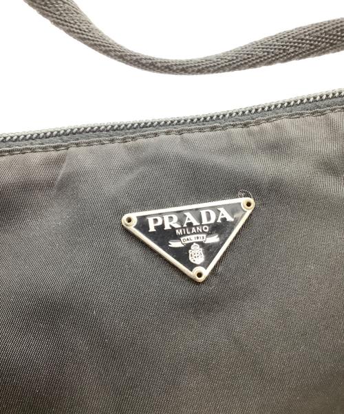 PRADA（プラダ）PRADA (プラダ) アクセサリーポーチ ブラックの古着・服飾アイテム