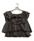 Curensologyカレンソロジー）の古着「ノースリーブブラウス　25SS」｜グレー