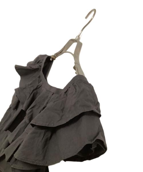 Curensology（カレンソロジー）Curensology (カレンソロジー) ノースリーブブラウス　25SS グレー サイズ:freeの古着・服飾アイテム