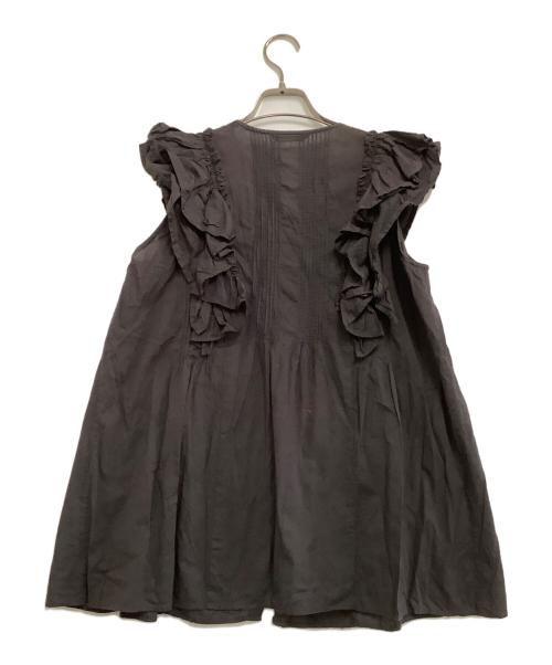 Curensology（カレンソロジー）Curensology (カレンソロジー) ノースリーブブラウス　24SS グレー サイズ:freeの古着・服飾アイテム