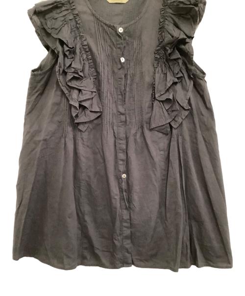 Curensology（カレンソロジー）Curensology (カレンソロジー) ノースリーブブラウス　24SS グレー サイズ:freeの古着・服飾アイテム