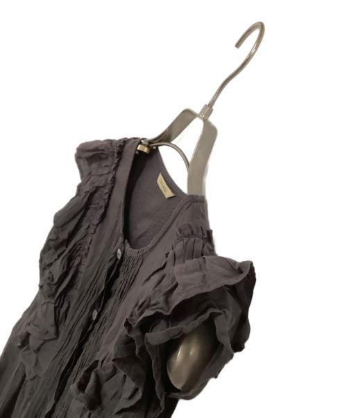 Curensology（カレンソロジー）Curensology (カレンソロジー) ノースリーブブラウス　24SS グレー サイズ:freeの古着・服飾アイテム