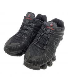 NIKE（ナイキ）の古着「ローカットスニーカー ショックス TL」｜ブラック