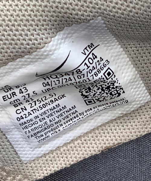 NIKE（ナイキ）NIKE (ナイキ) スニーカー ブラック×ベージュ サイズ:27.5の古着・服飾アイテム