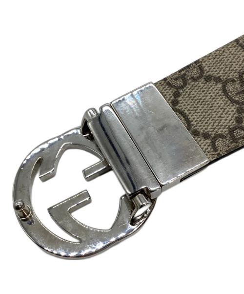 GUCCI（グッチ）GUCCI (グッチ) レザーベルト ベージュ サイズ:90-36の古着・服飾アイテム