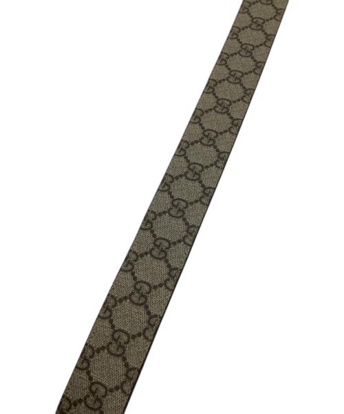 GUCCI（グッチ）GUCCI (グッチ) レザーベルト ベージュ サイズ:90-36の古着・服飾アイテム