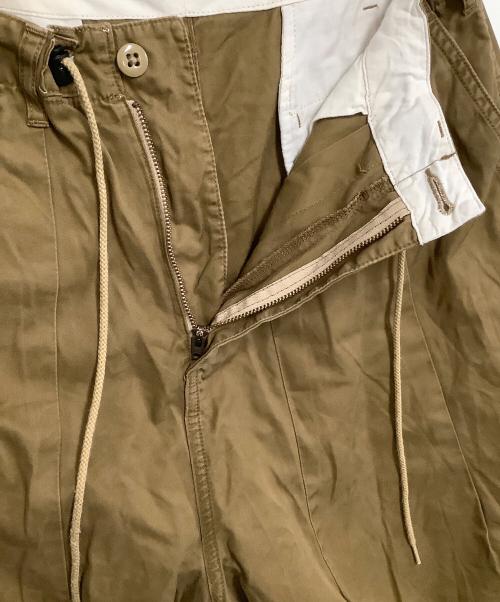 Needles（ニードルズ）Needles (ニードルズ) ワイドパンツ　H.D. Jean ブラウン サイズ:2の古着・服飾アイテム