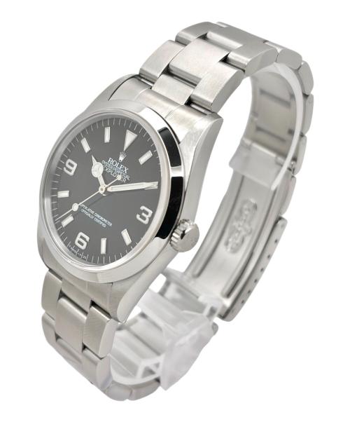 ROLEX（ロレックス）ROLEX (ロレックス) EXPLORER I エクスプローラーⅠ Ref.14270 36mm 黒文字盤 黒文字盤 サイズ:36mm/19.5cmの古着・服飾アイテム