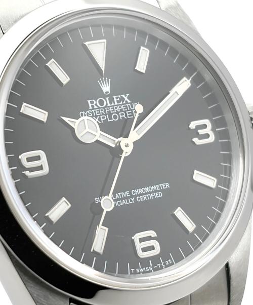 ROLEX（ロレックス）ROLEX (ロレックス) EXPLORER I エクスプローラーⅠ Ref.14270 36mm 黒文字盤 黒文字盤 サイズ:36mm/19.5cmの古着・服飾アイテム