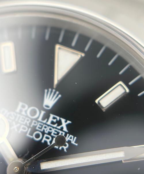 ROLEX（ロレックス）ROLEX (ロレックス) EXPLORER I エクスプローラーⅠ Ref.14270 36mm 黒文字盤 黒文字盤 サイズ:36mm/19.5cmの古着・服飾アイテム