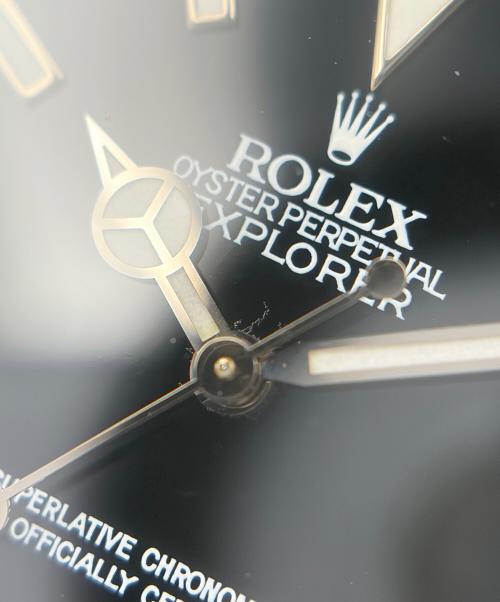 ROLEX（ロレックス）ROLEX (ロレックス) EXPLORER I エクスプローラーⅠ Ref.14270 36mm 黒文字盤 黒文字盤 サイズ:36mm/19.5cmの古着・服飾アイテム