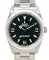 ROLEX（ロレックス）の古着「EXPLORER I エクスプローラーⅠ Ref.14270 36mm 黒文字盤」｜黒文字盤