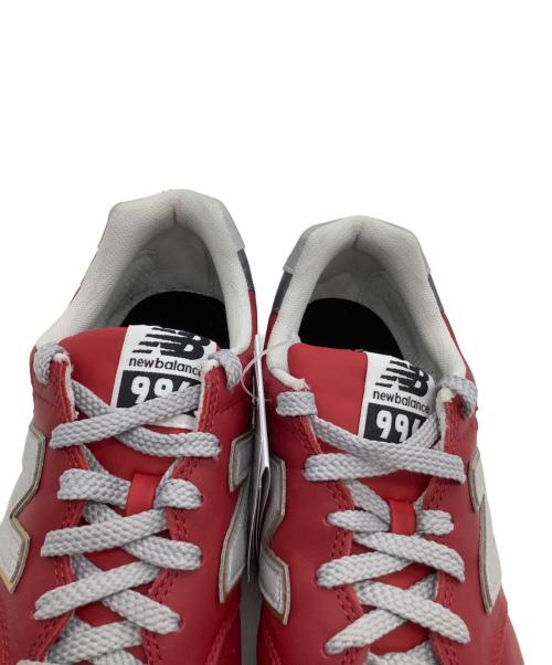 NEW BALANCE（ニューバランス）NEW BALANCE (ニューバランス) ローカットスニーカー レッド サイズ:27 未使用品の古着・服飾アイテム