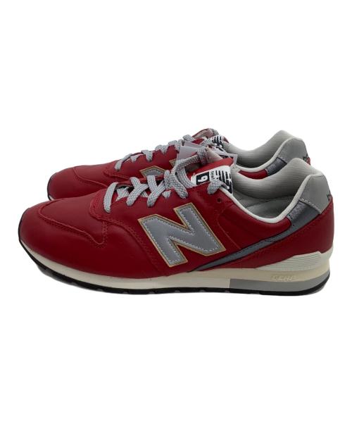 NEW BALANCE（ニューバランス）NEW BALANCE (ニューバランス) ローカットスニーカー レッド サイズ:27 未使用品の古着・服飾アイテム