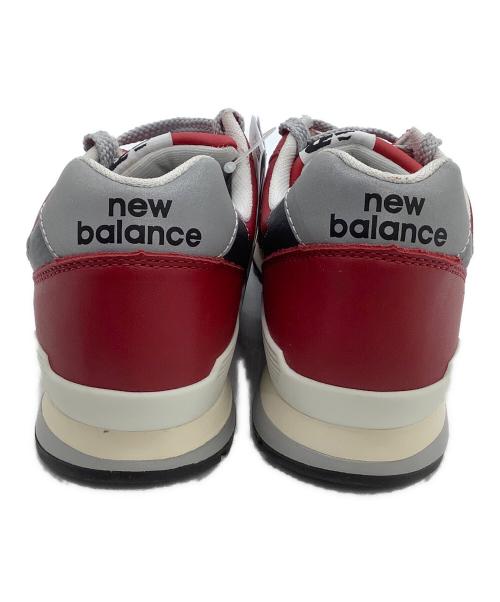 NEW BALANCE（ニューバランス）NEW BALANCE (ニューバランス) ローカットスニーカー レッド サイズ:27 未使用品の古着・服飾アイテム