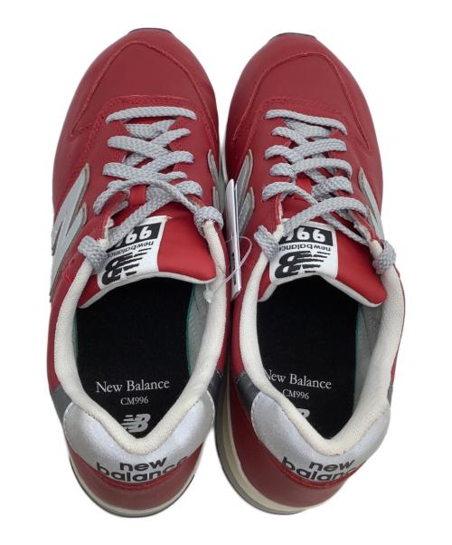 NEW BALANCE（ニューバランス）NEW BALANCE (ニューバランス) ローカットスニーカー レッド サイズ:27 未使用品の古着・服飾アイテム