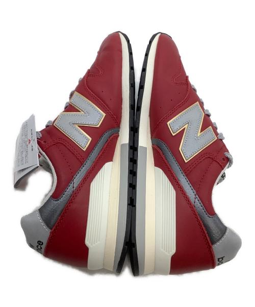 NEW BALANCE（ニューバランス）NEW BALANCE (ニューバランス) ローカットスニーカー レッド サイズ:27 未使用品の古着・服飾アイテム
